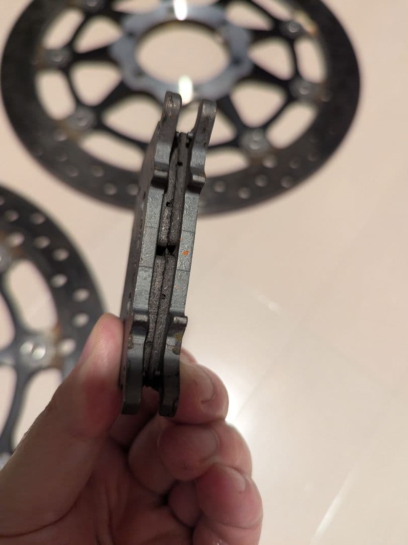  S/M1000RR 純正ブレンボ ブレーキディスクとニッシンパッド