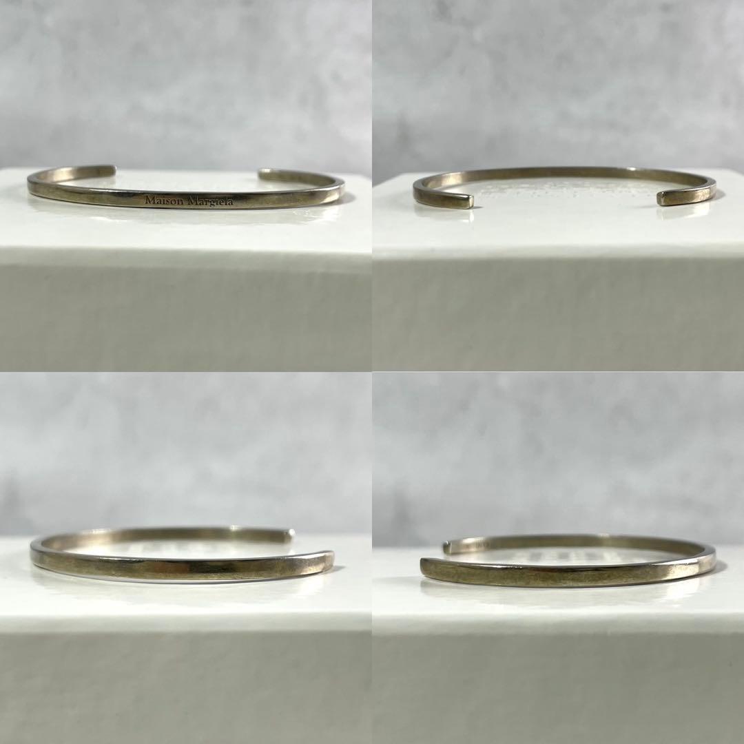 アクセサリー MAISON MARGIELA Bangle logo silver925 3