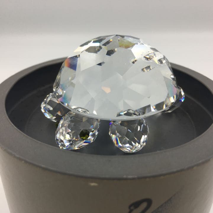 スワロフスキー　フィギュリン　亀　 置物　 SWAROVSKI 管mpr