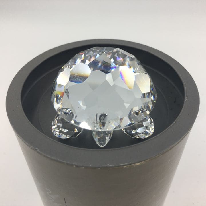 スワロフスキー　フィギュリン　亀　 置物　 SWAROVSKI 管mpr