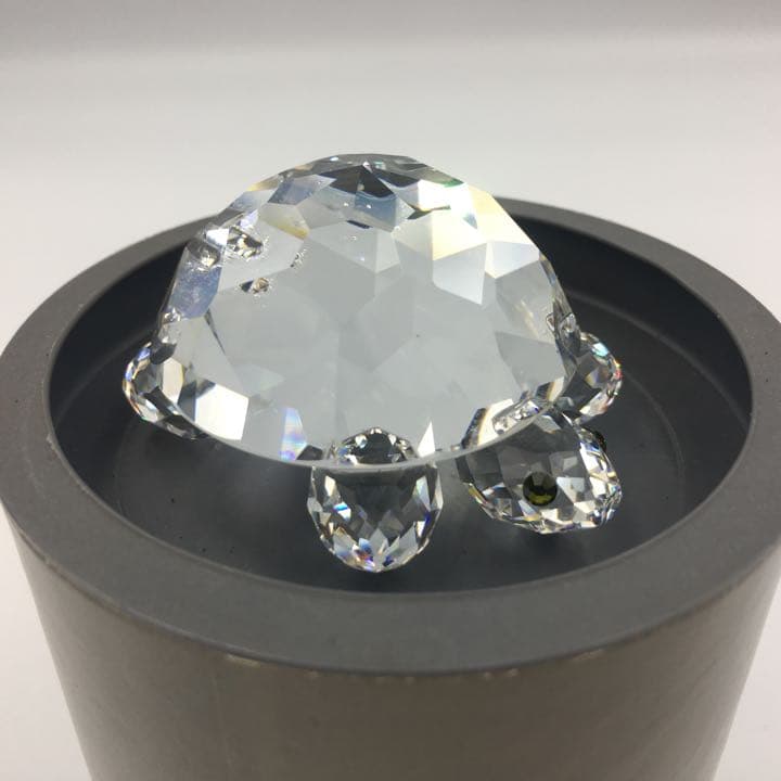 スワロフスキー　フィギュリン　亀　 置物　 SWAROVSKI 管mpr