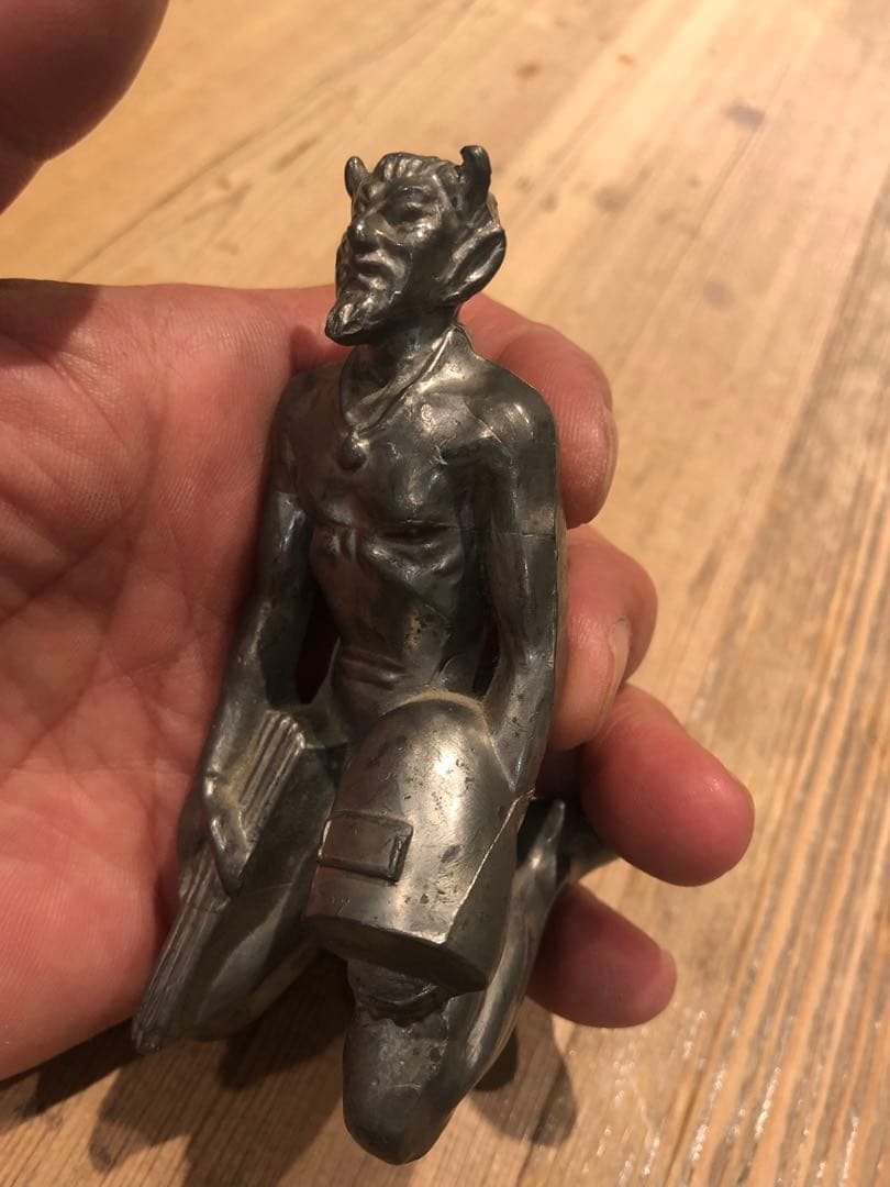 ビンテージ　デビル 悪魔　Devil インダストリアル　ミッドセンチュリー