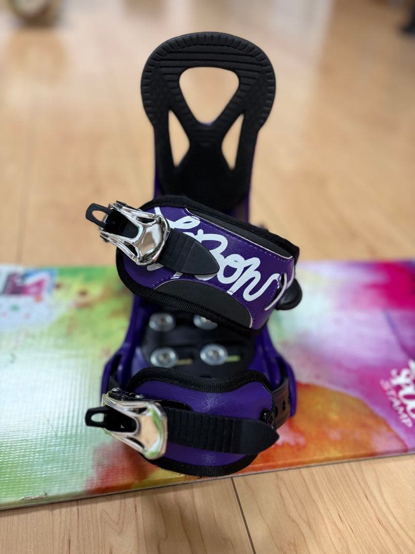 SPOON 118cm スノーボード ビンディングセット