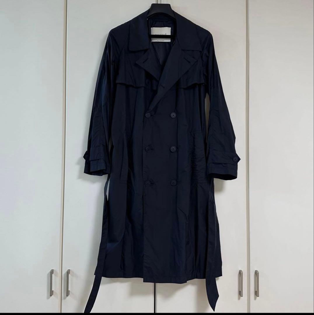 MACKINTOSH マッキントッシュ ナイロントレンチコート ネイビー