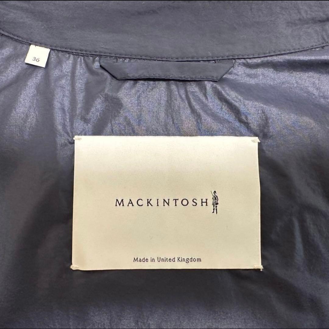 MACKINTOSH マッキントッシュ ナイロントレンチコート ネイビー
