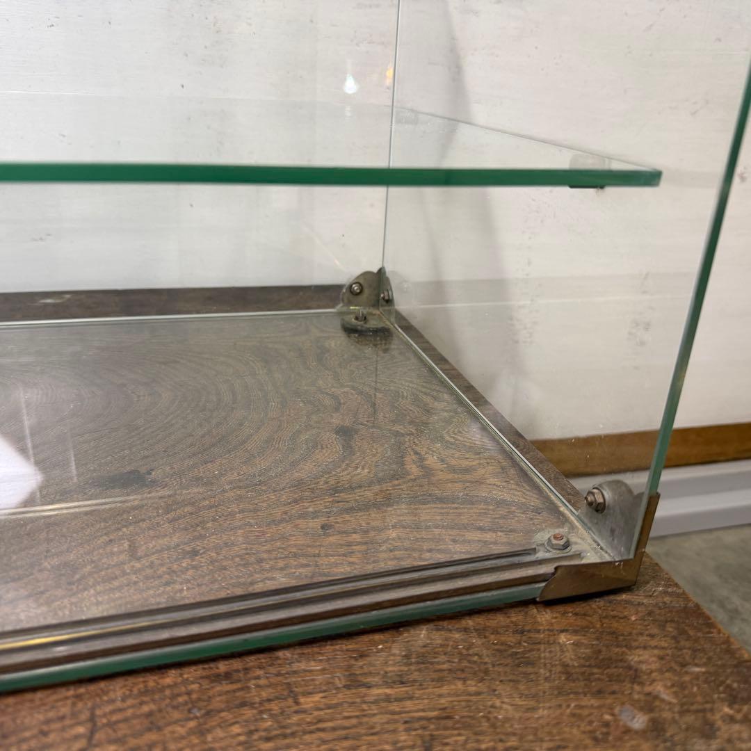 昭和レトロ ガラスケース 卓上 タケダ薬品 アンティーク ショーケース 陳列棚