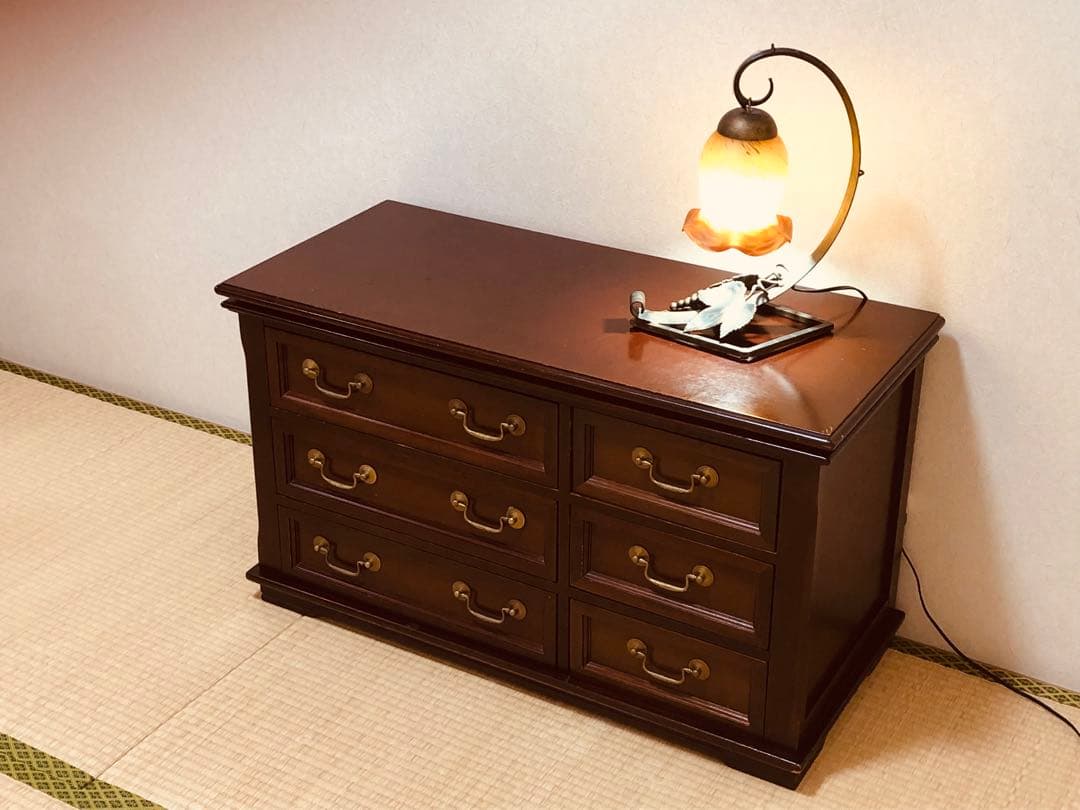 【格安出品！】アンティークでお洒落なチェスト　画像で見るより小さめです 1