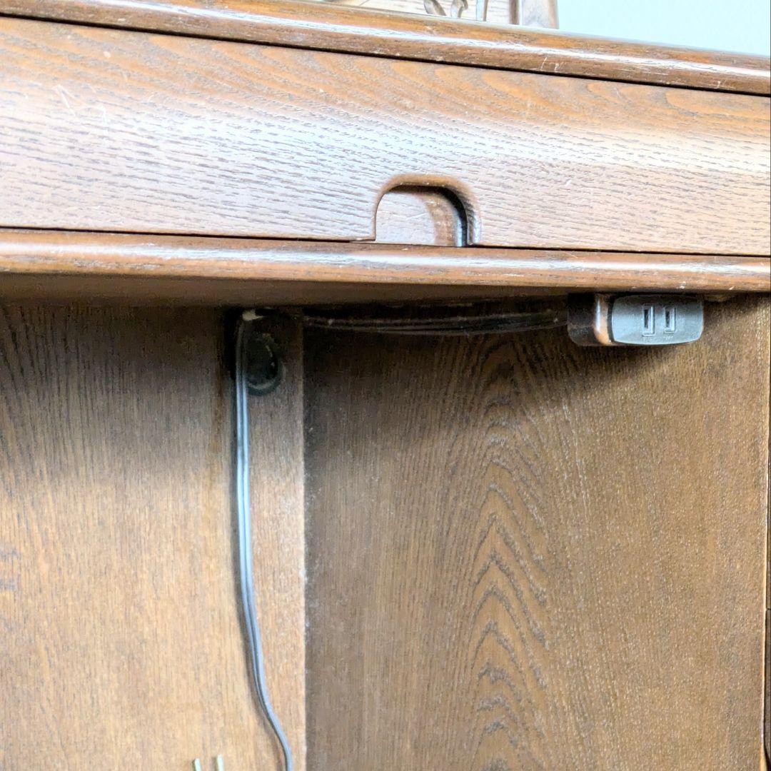 美品☆久和屋 ブローニュ ナラ無垢材 鏡台 ドレッサー ヴィンテージ 静岡県老舗