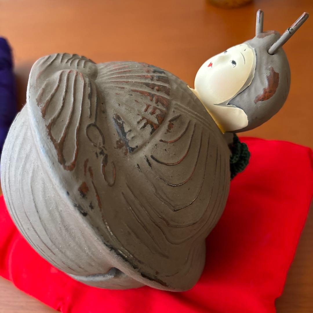 土鈴雛 古楽面師 石津玉秀作