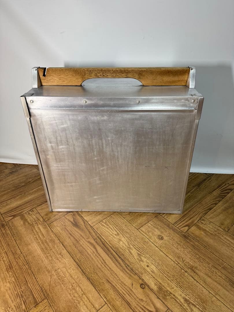 ◆出前箱◆おかもち◆47.5×25.5×47.5◆4段◆アルミ製◆岡持ち◆