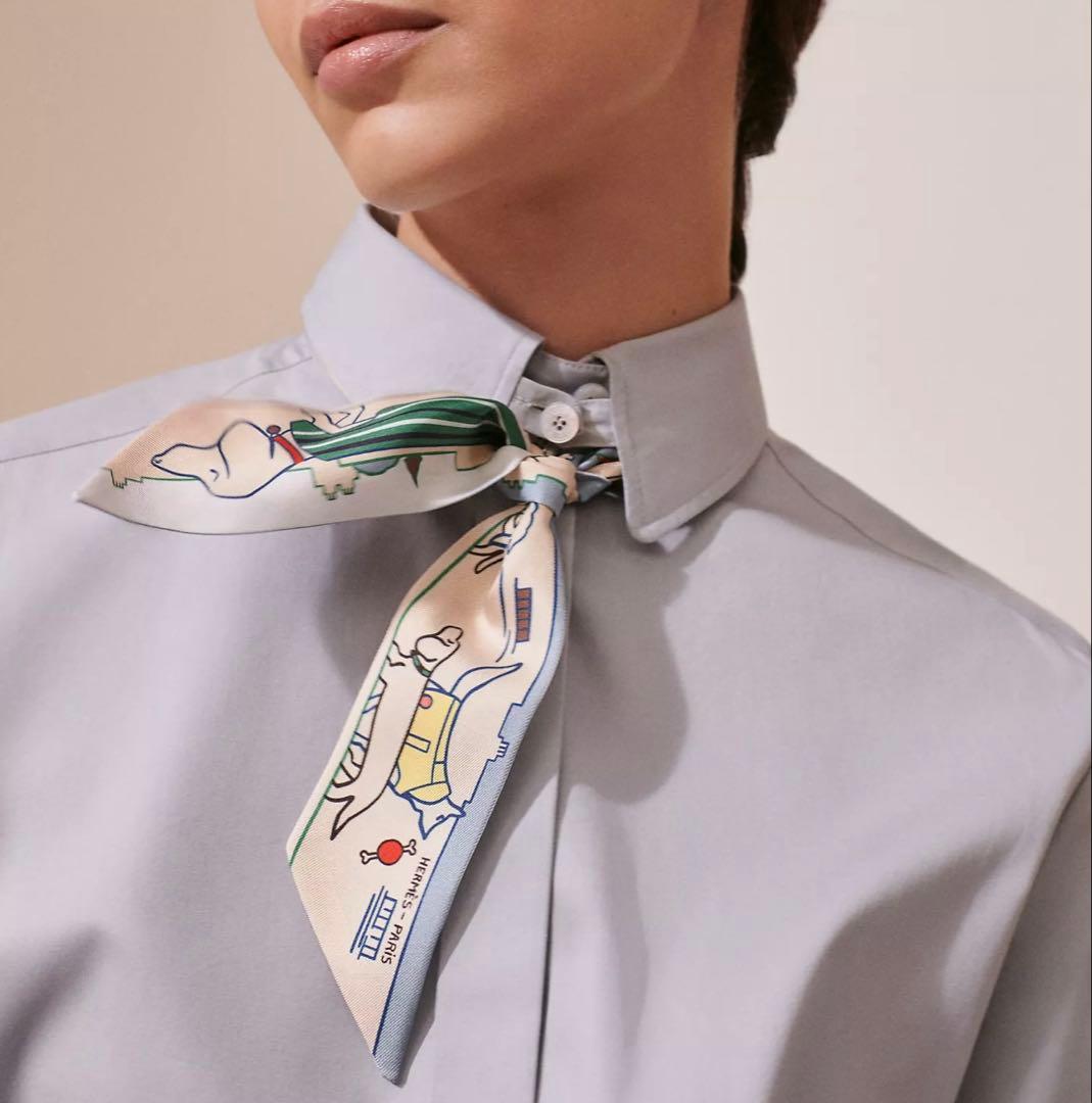 エルメス　ツイリー　パリジャンの犬 2024