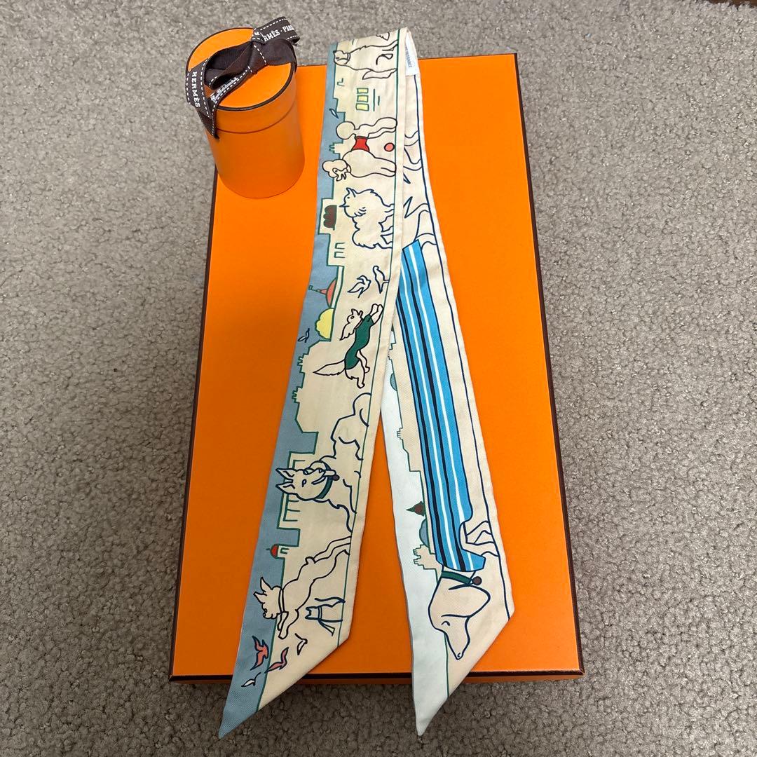 エルメス　ツイリー　パリジャンの犬 2024