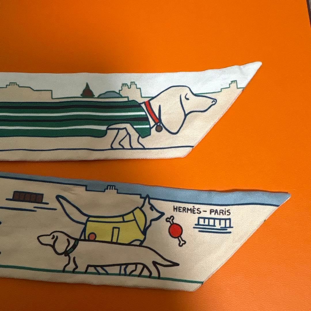 エルメス　ツイリー　パリジャンの犬 2024