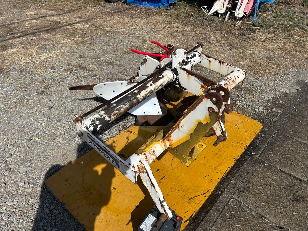 スガノ プラウ トラクター　パーツ 作業機　3点リンク 天地返し 1連　土改良