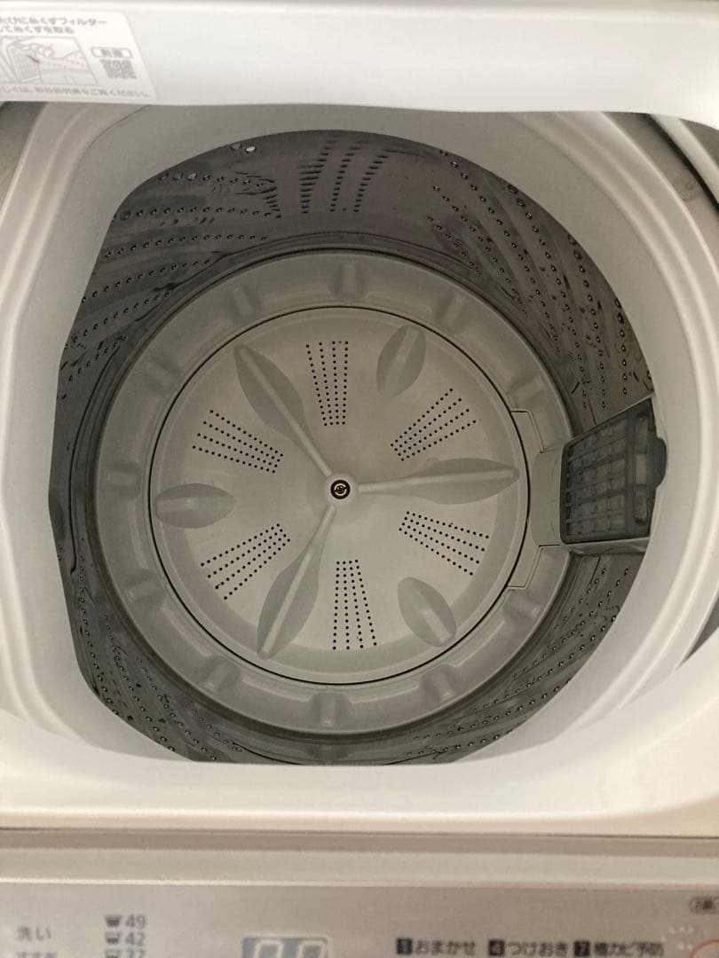 洗濯機 6kg Panasonic 縦型 【一人暮らし 二人暮らし】2023年製