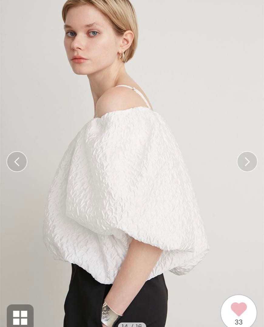 新品　スタイリングStyling/ ホワイトトップス　オフショル