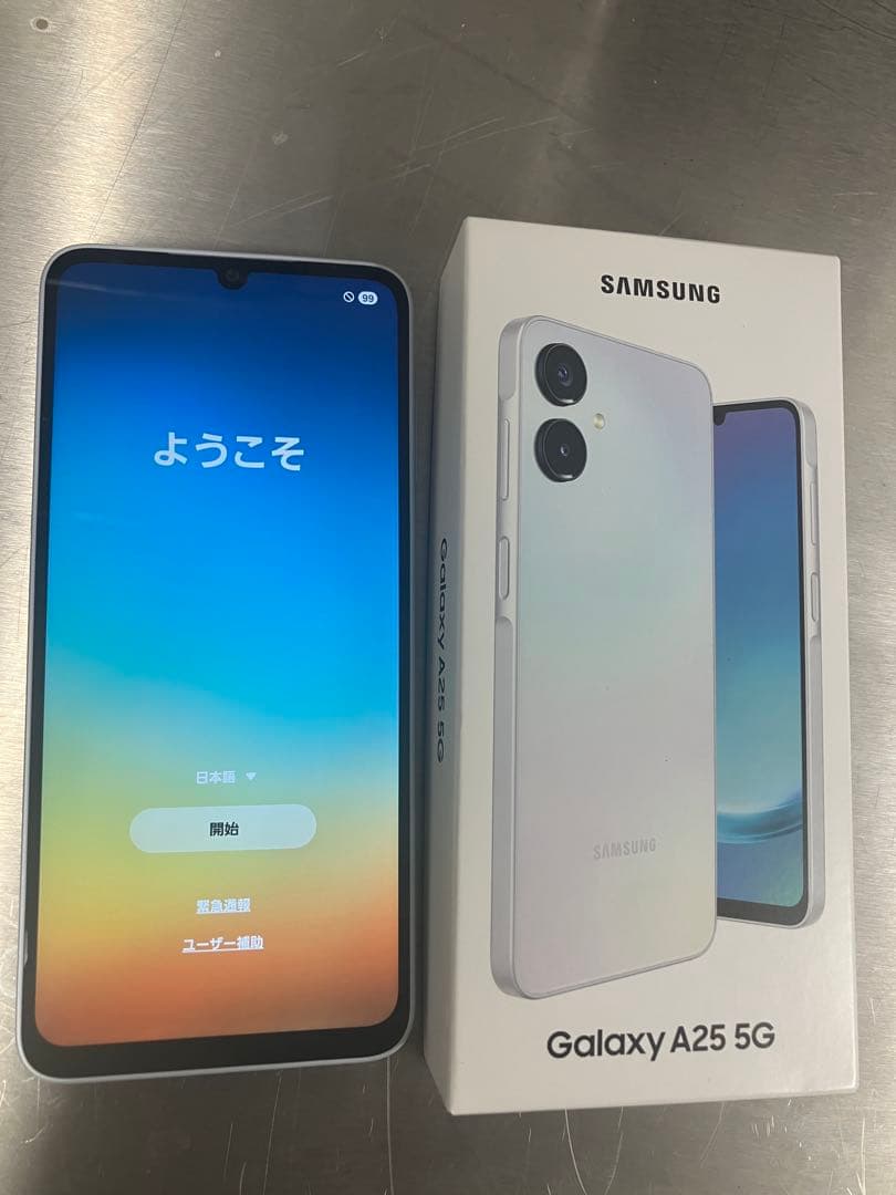 Galaxy A25 5G ライトブルー　64G