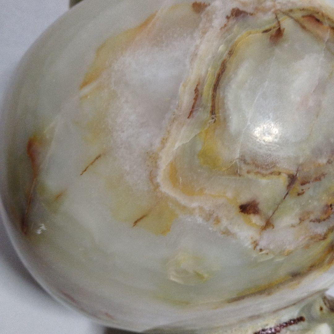 本物大理石の壺です。