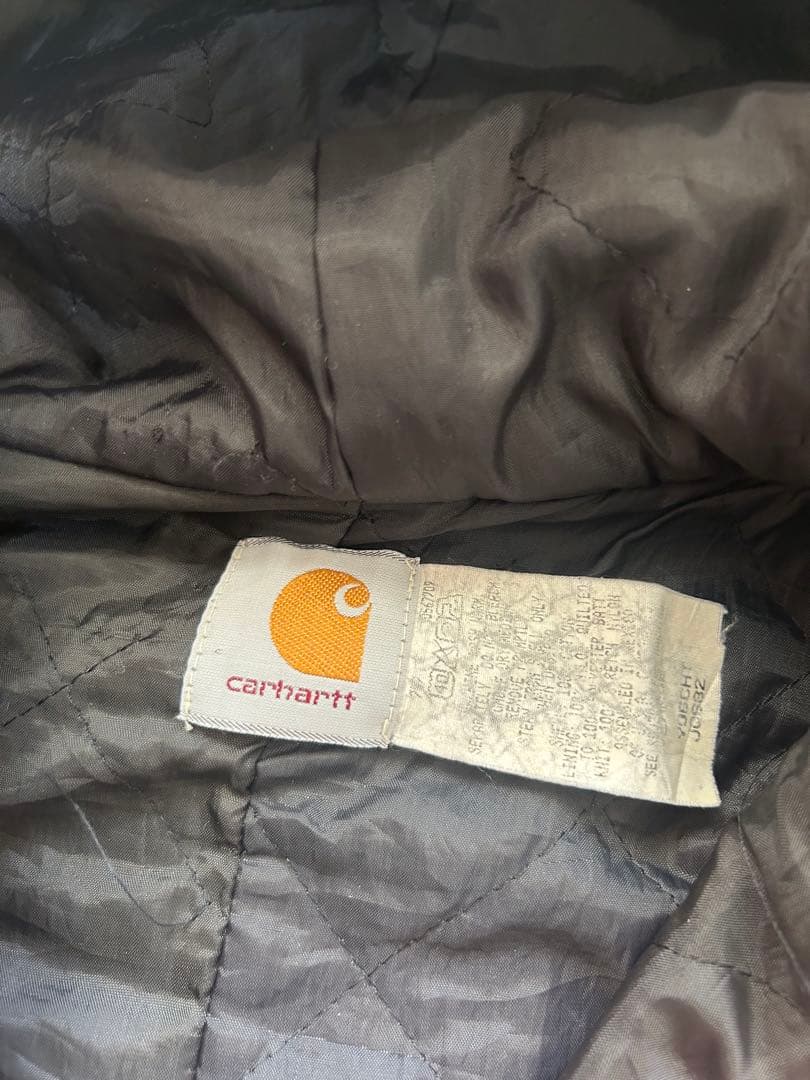 Carhartt アクティブジャケット　ブラウン　短丈 古着　デトロイト