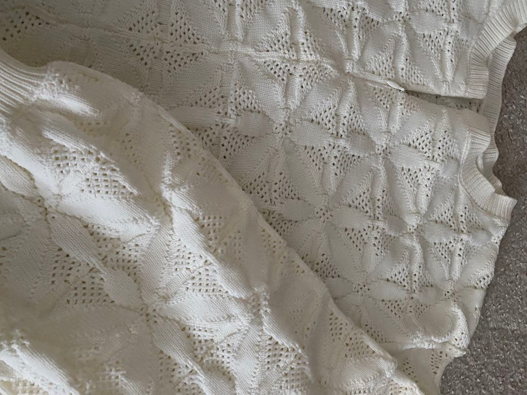 shipsWEB限定洗濯機可2WAYフラワー ジャカードハーフジッププルオーバー