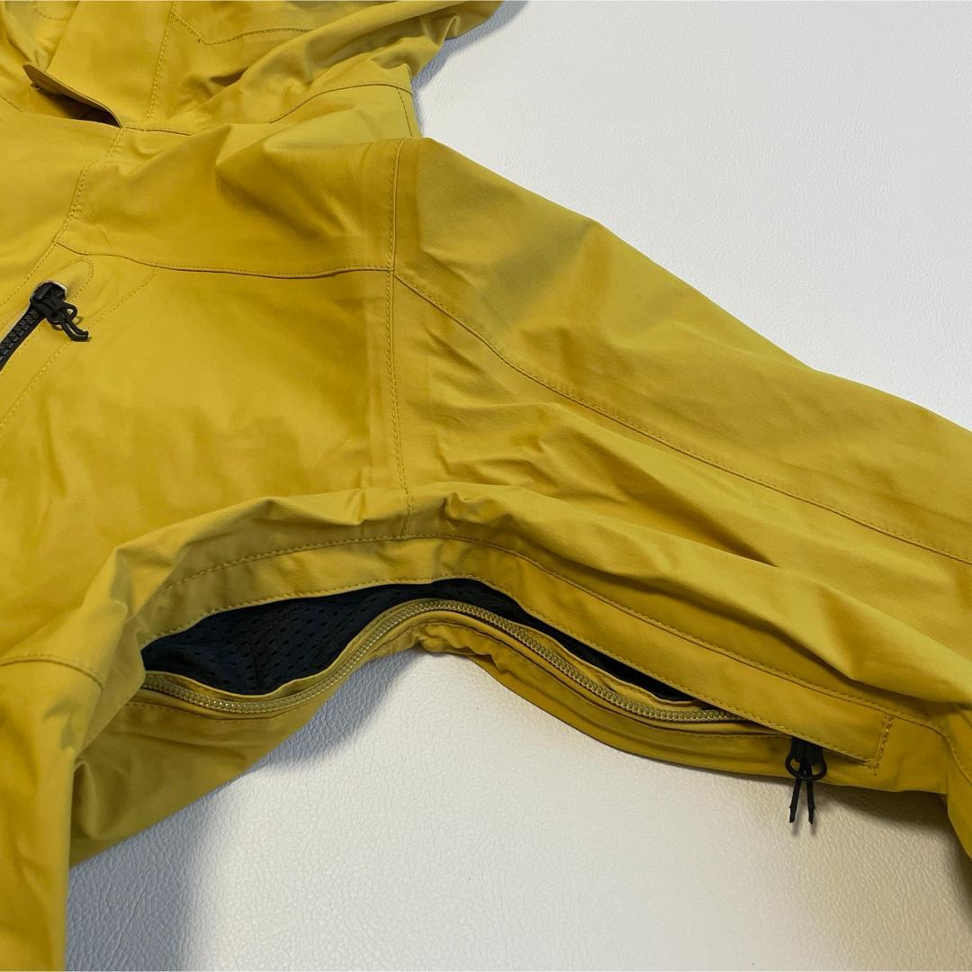 6679 ボルコム　ジャケット　メンズ　ゴアテックス　スノボウェア　イエロー