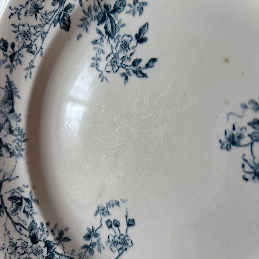 ⭐️お値下げしました⭐️フランスアンティーク⭐️コンポティエ⭐️花と小鳥⭐️