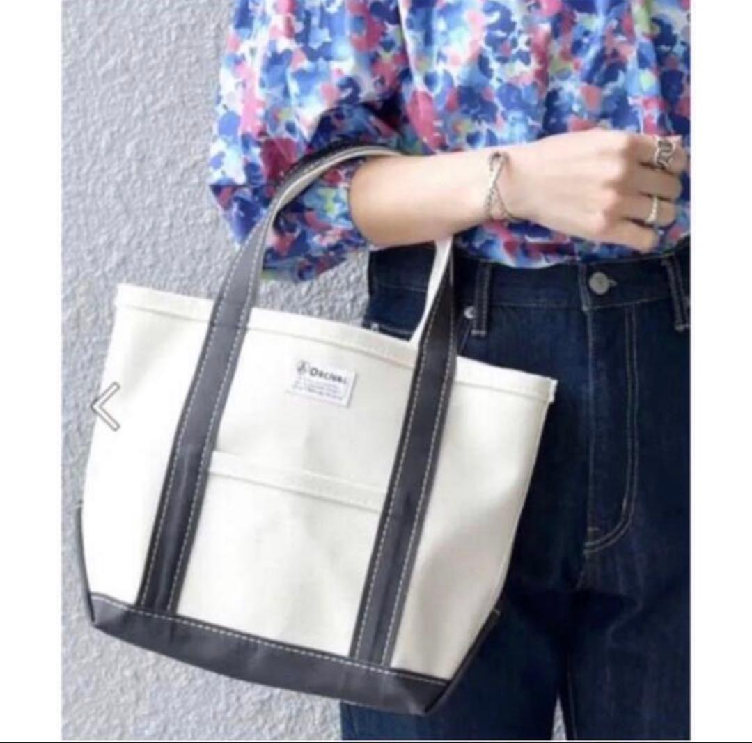 ORCIVAL オーシバル　キャンバス　トートバッグ　チャコール　グレー