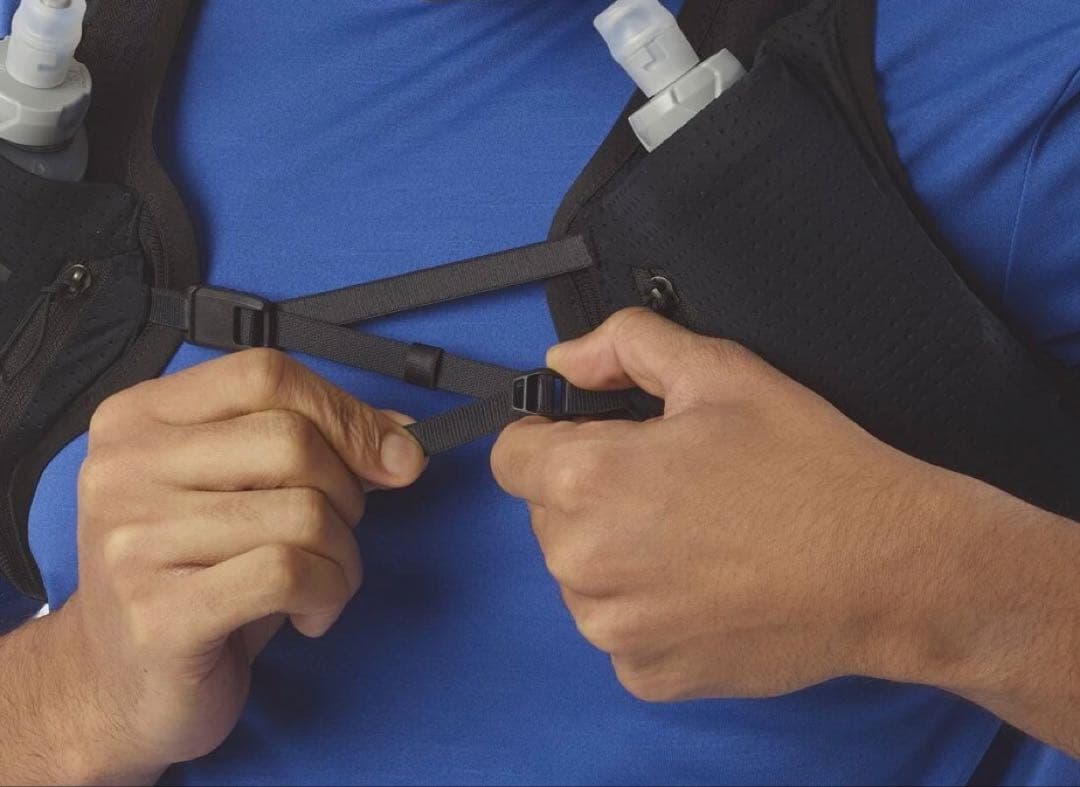 smart！　サロモン パルス2 ザック ランニングベスト フラスク付き