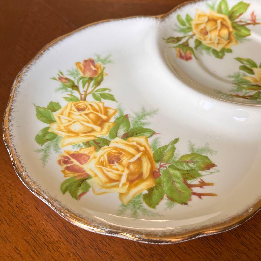 【英国ビンテージ】ロイヤルアルバート★ティーローズ★テニスセット