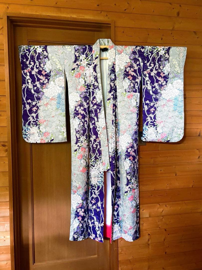 ジュニア着物　正絹　十三参り　ハーフ成人式などに