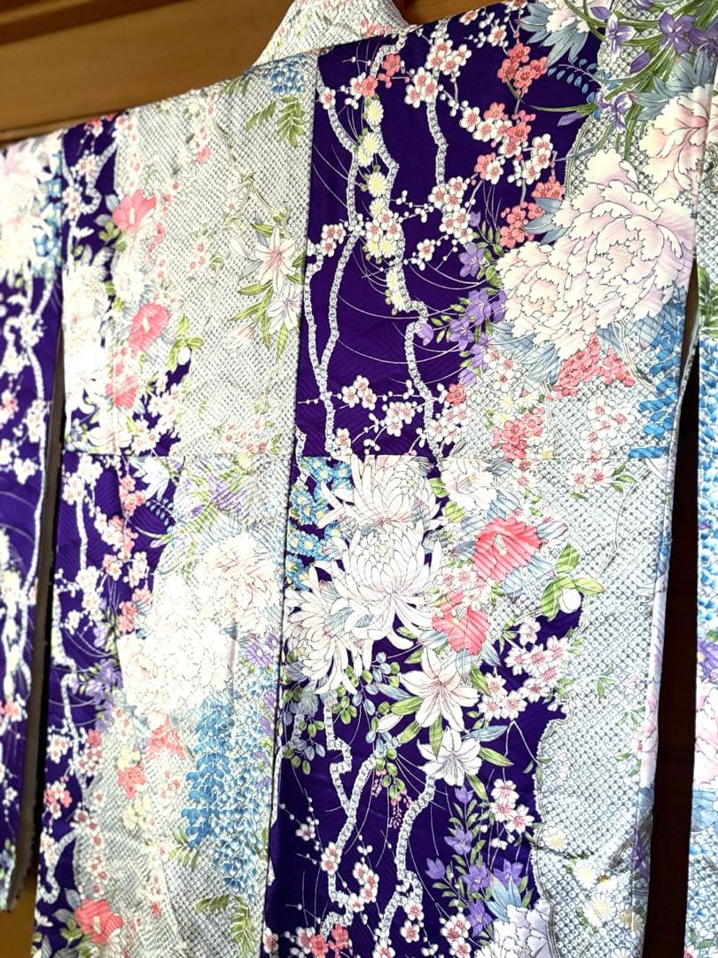 ジュニア着物　正絹　十三参り　ハーフ成人式などに