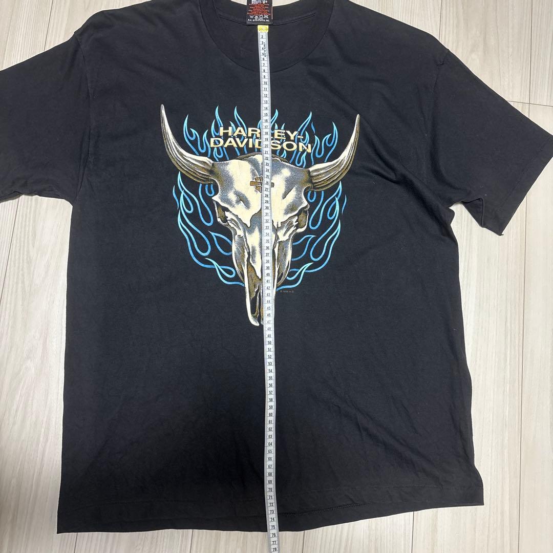 harley davidson バッファロースカル　90s ブルーフレイム