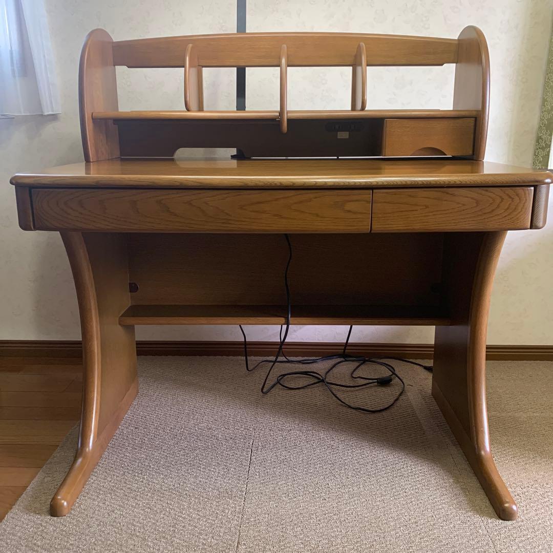 カリモク　机のみ　karimoku