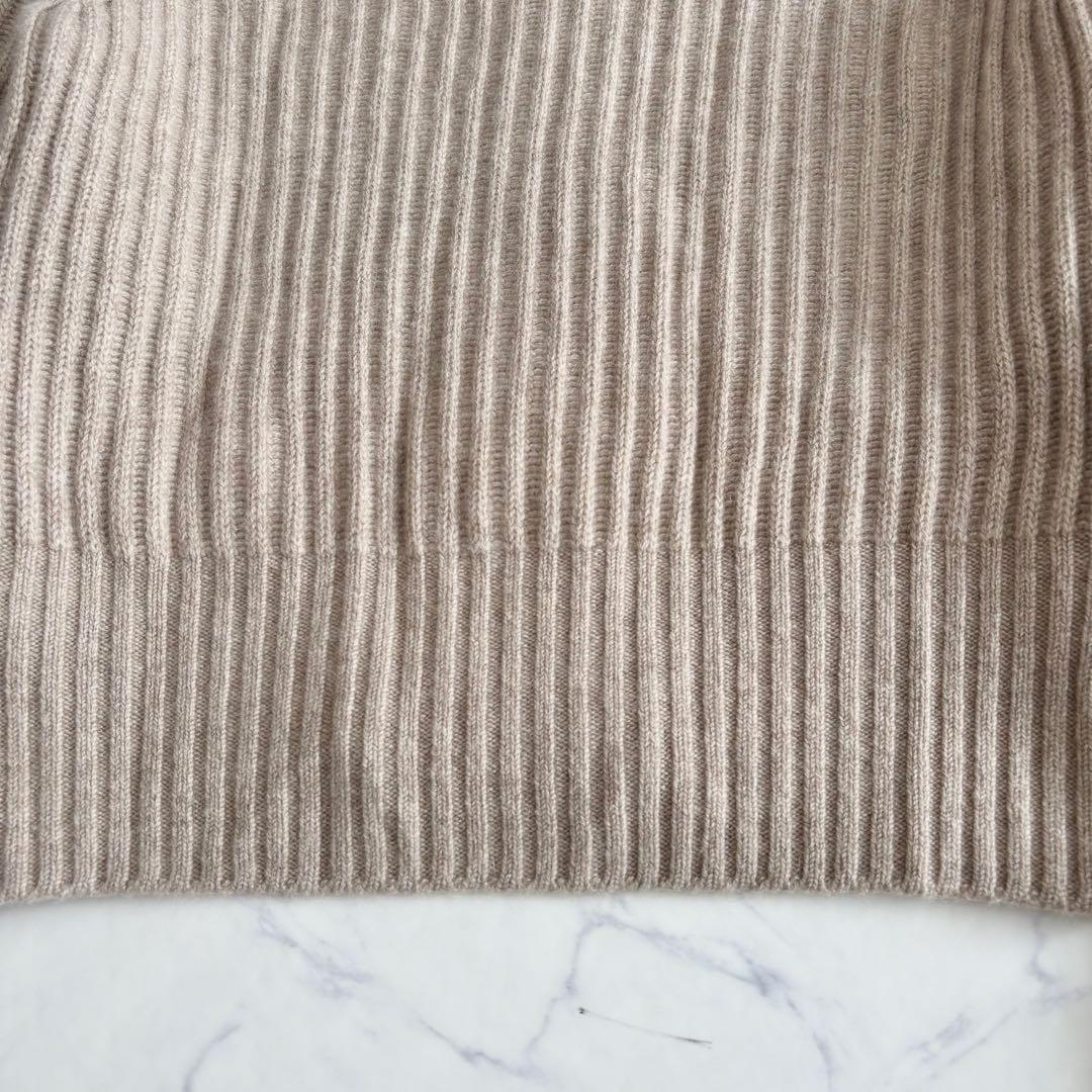 フォクシー カシミア100％ ジップアップカーディガン ボーイズクール