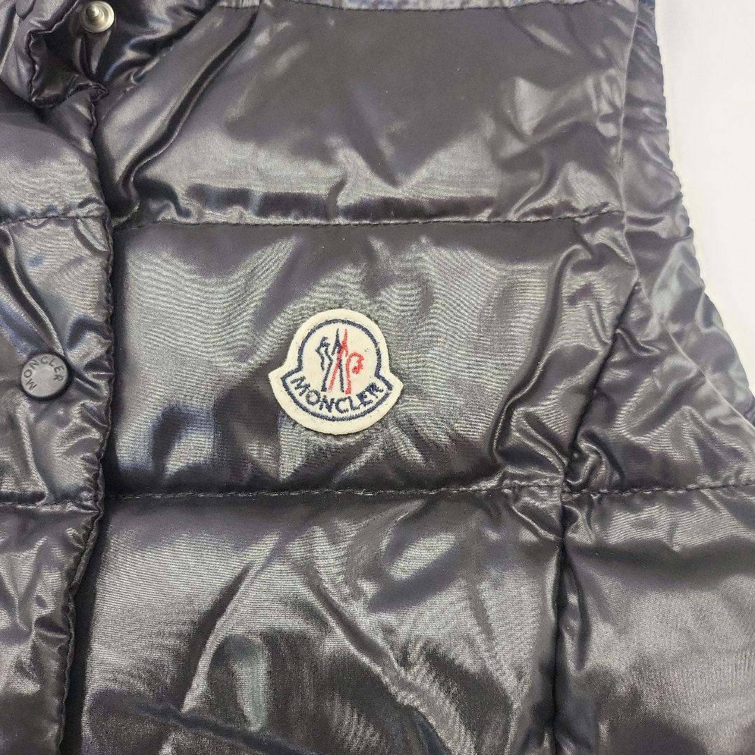 MONCLER ブラック ダウンベスト サイズ00