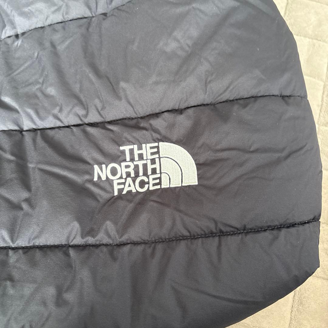 THE NORTH FACE ブラック　ベビーカーダウン　ブランケット