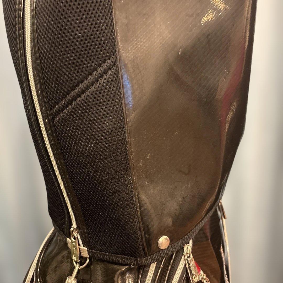 タイトリスト　ツアープロ仕様　エナメルキャディーバック　CB410