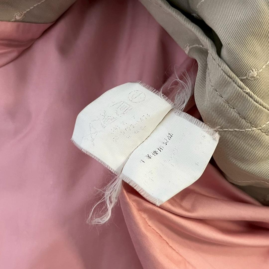 mina perhonen 日本製 ステッチ 刺繍 トレンチコート N746