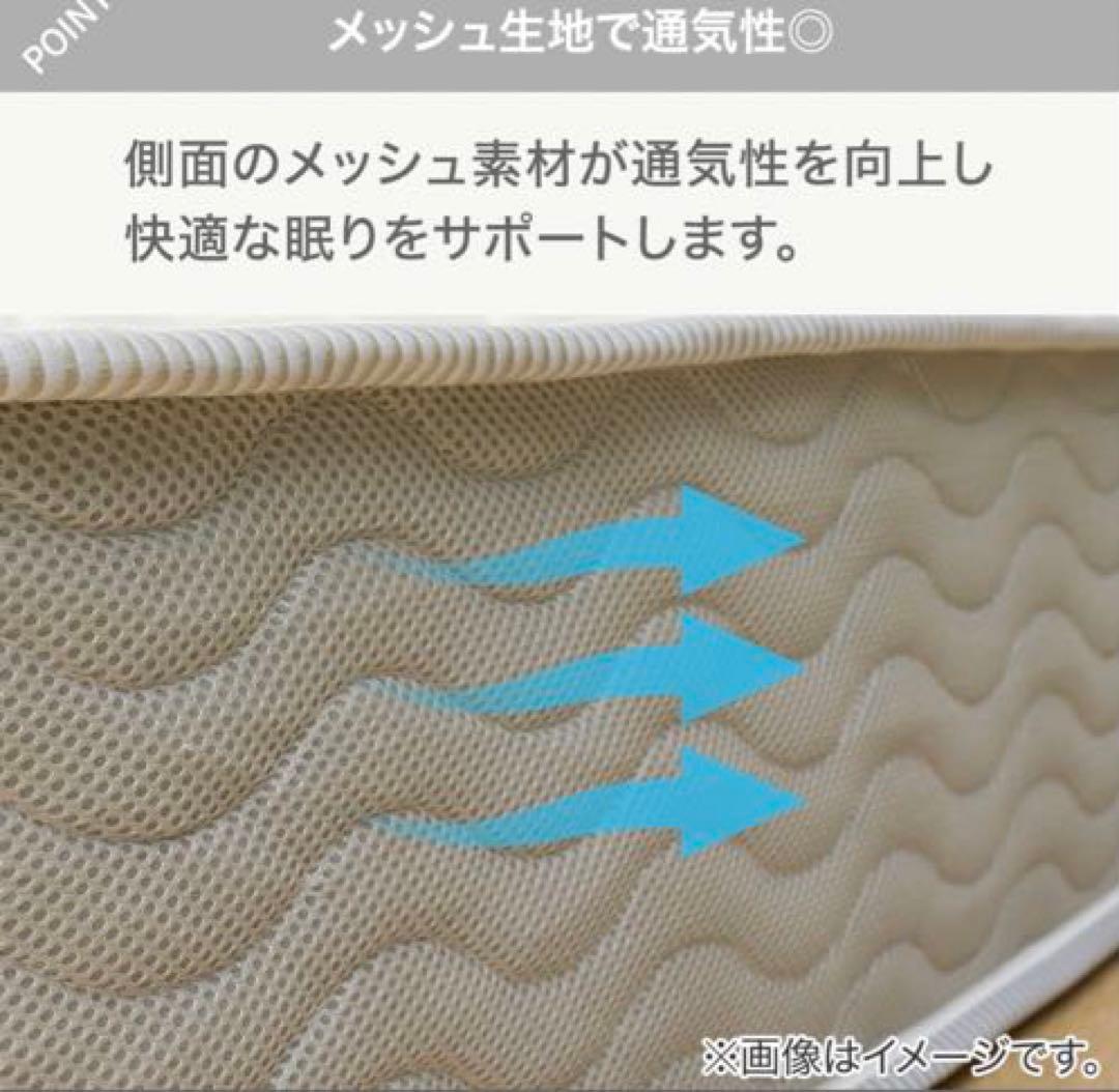 【引き取り限定】ニトリ　シングルスプリングマットレス RX05