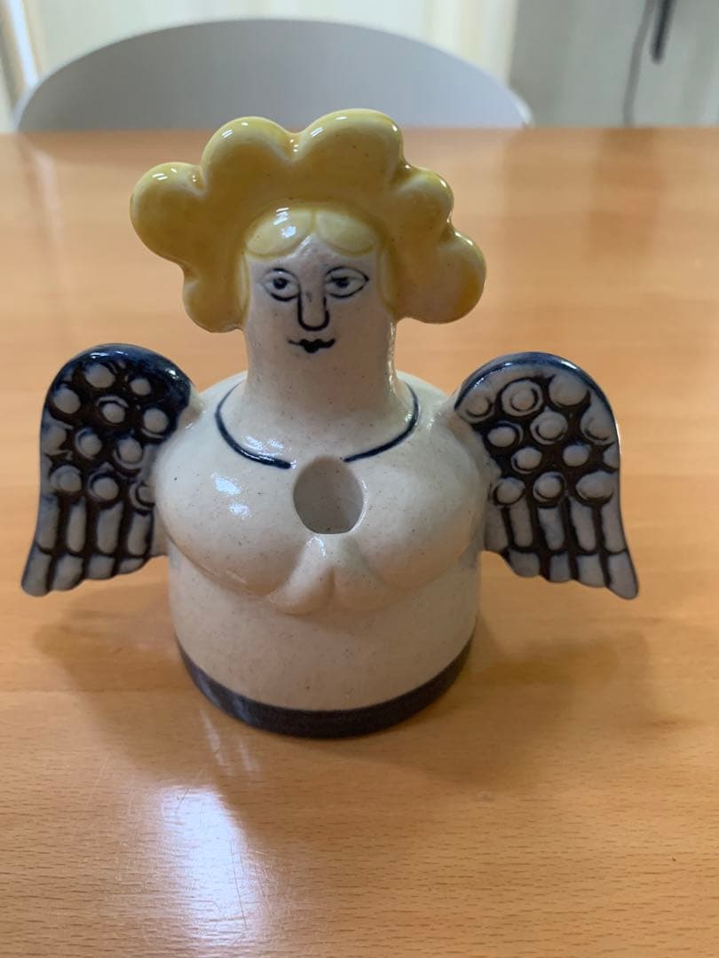 リサラーソン　天使のキャンドルホルダー　ヴィンテージ