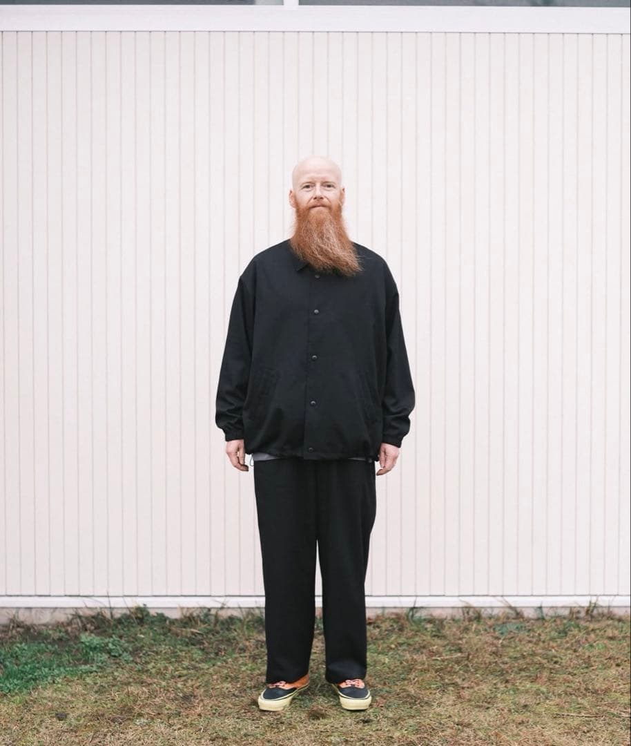 サイズ1 Wide Dad COACH JK POPUP 限定　ブラック