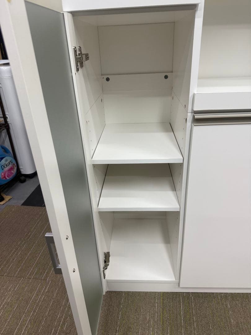 【洗浄消毒作業済】【美品】ニトリ　レンジ台　レンジボード　食器棚