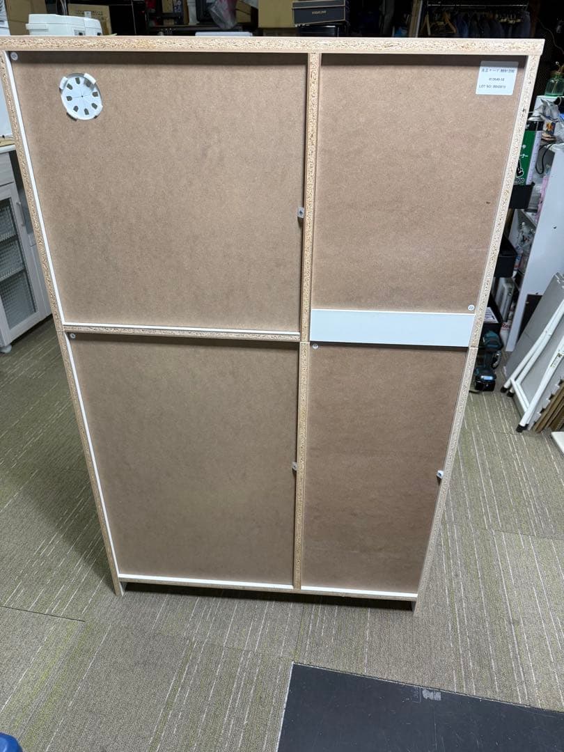 【洗浄消毒作業済】【美品】ニトリ　レンジ台　レンジボード　食器棚