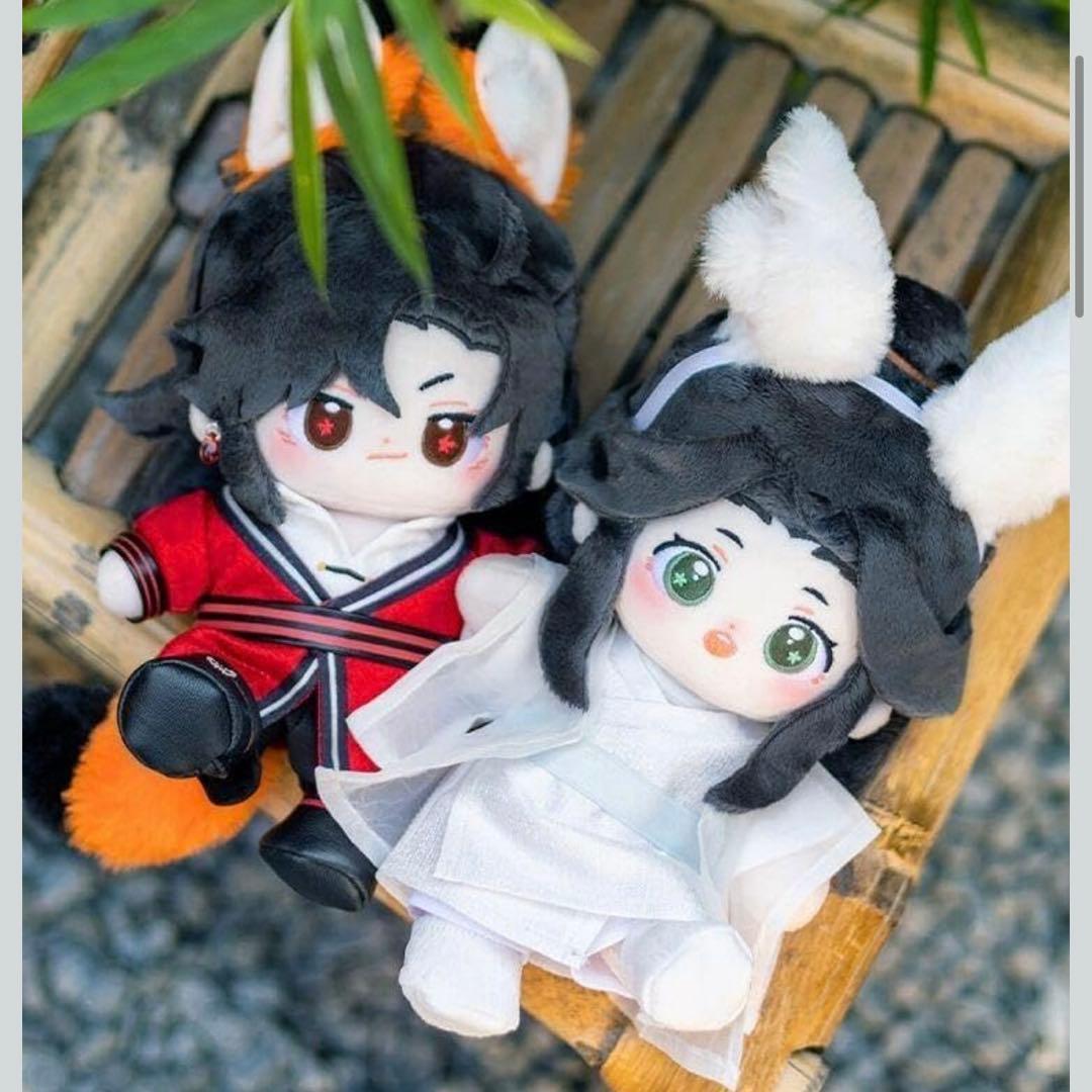 天官賜福　ぬいぐるみドール　立ち姿　2点セット