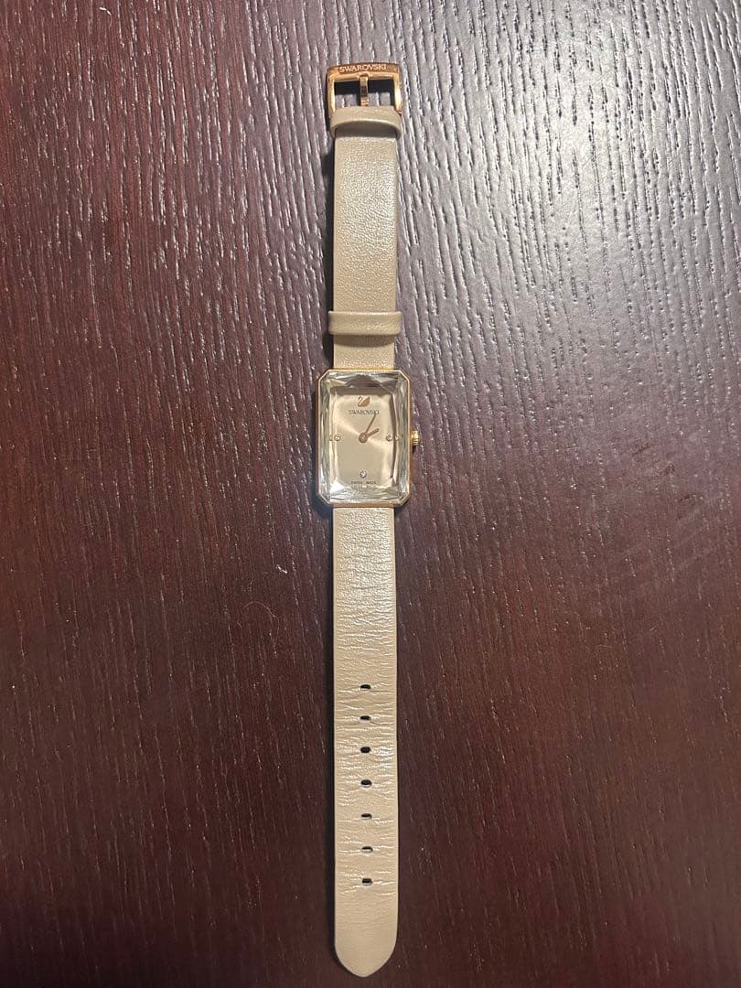 UPTOWNグレージュ／SWROVSKI腕時計