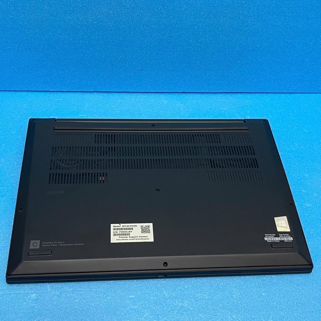 【ほぼ未使用】ThinkPad P1 Gen 4 | 4K | core i7