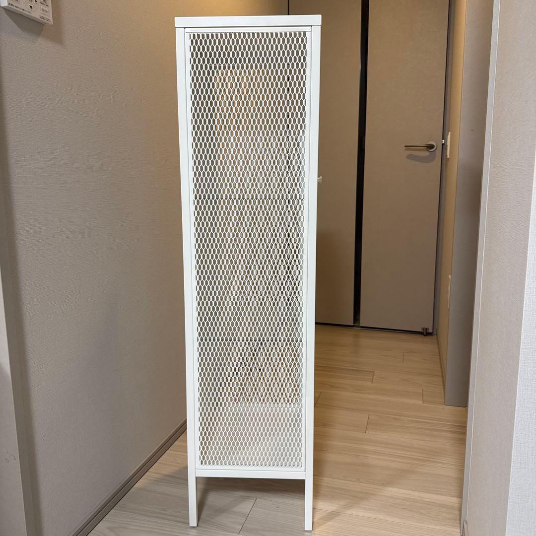 IKEA BAGGEBO バッゲボー ガラス扉 キャビネット 完成品