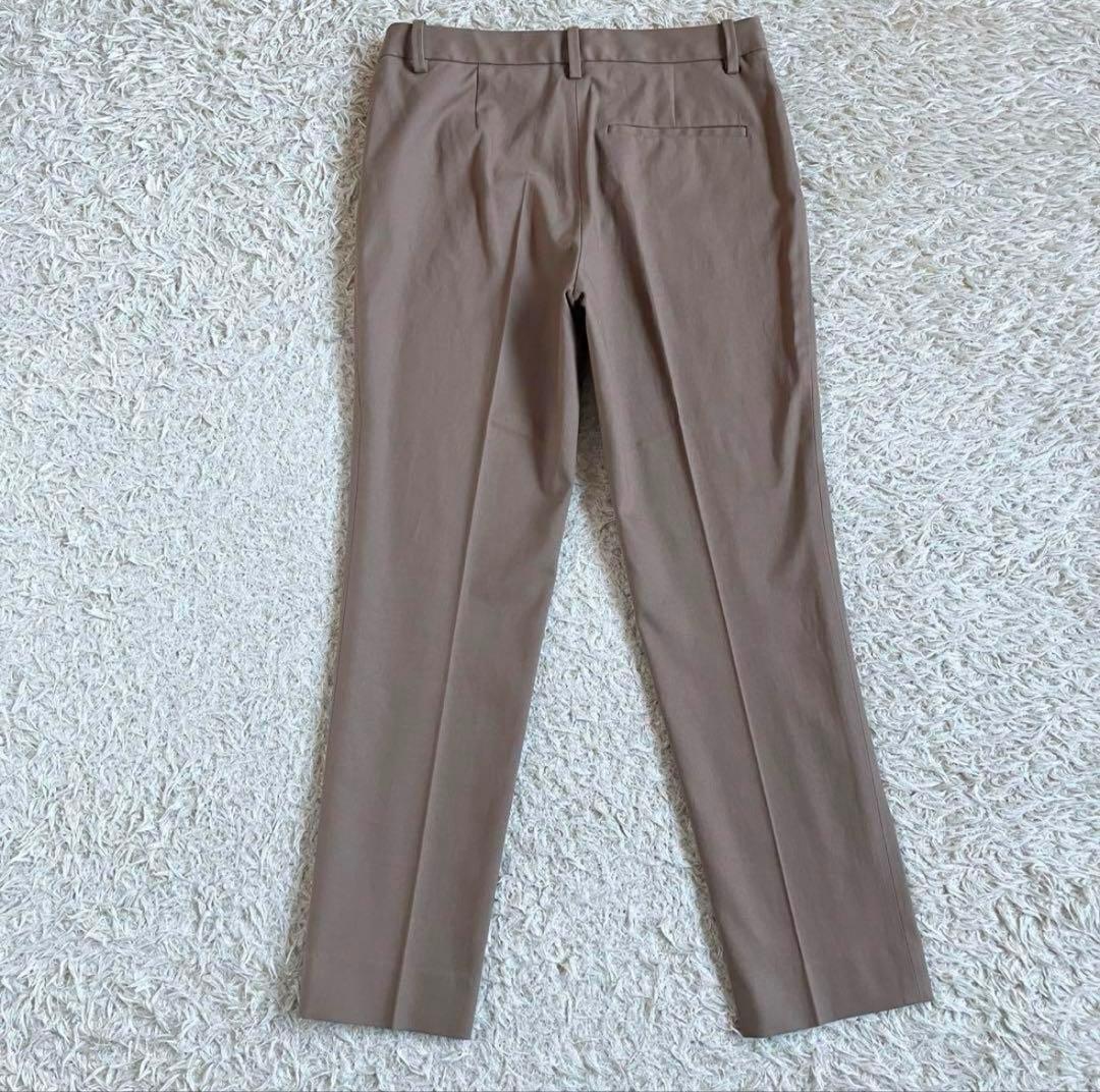 人気✨セオリー　スーツ　セットアップ　ノーカラー　ベージュ　ストレッチキャンバス