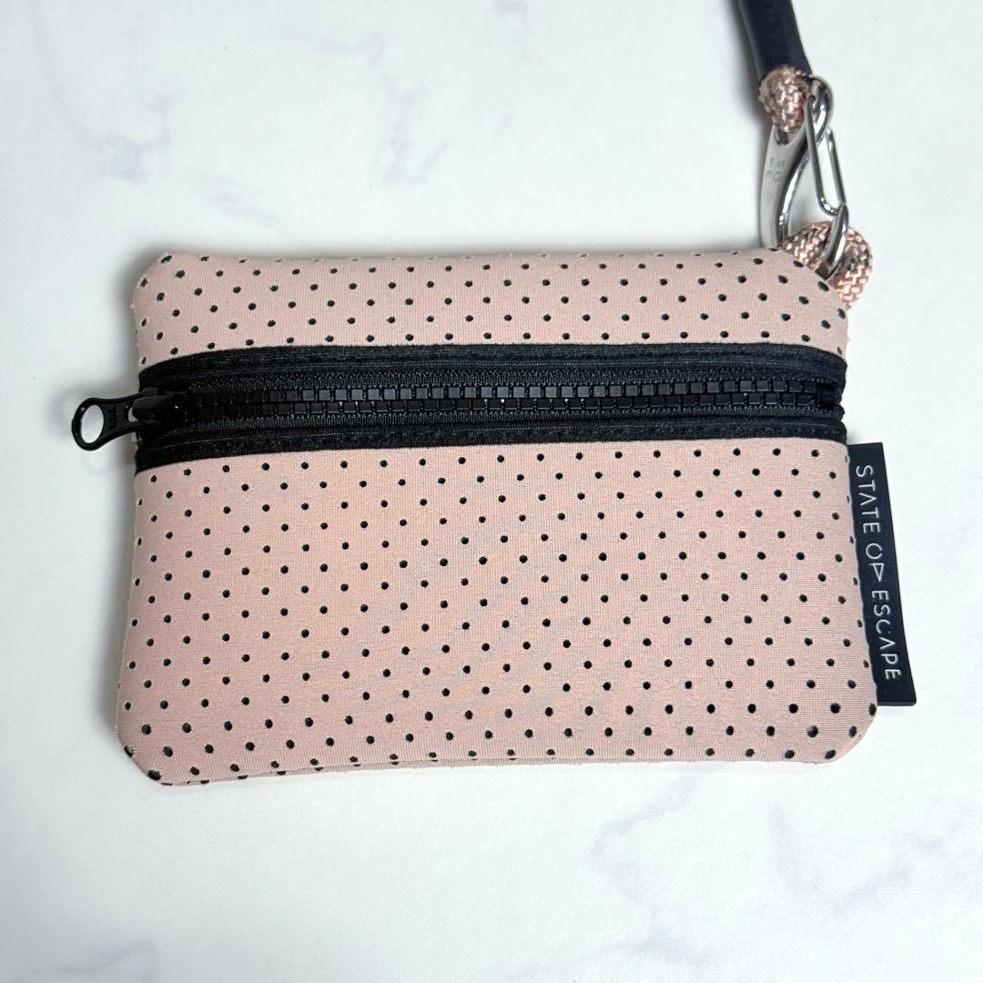 極美品✨ STATE OF ESCAPE トートバッグ ブラッシュ　　ピンク 大