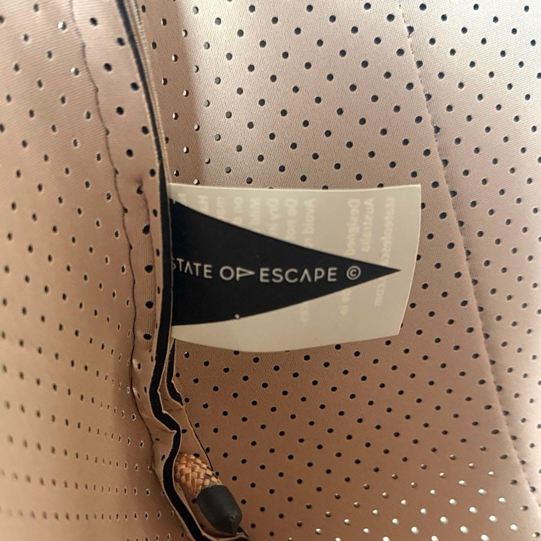 極美品✨ STATE OF ESCAPE トートバッグ ブラッシュ　　ピンク 大
